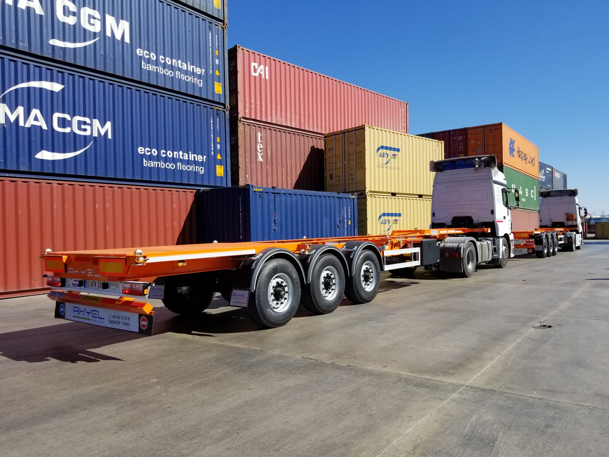 40 container trailers for sale in hungary